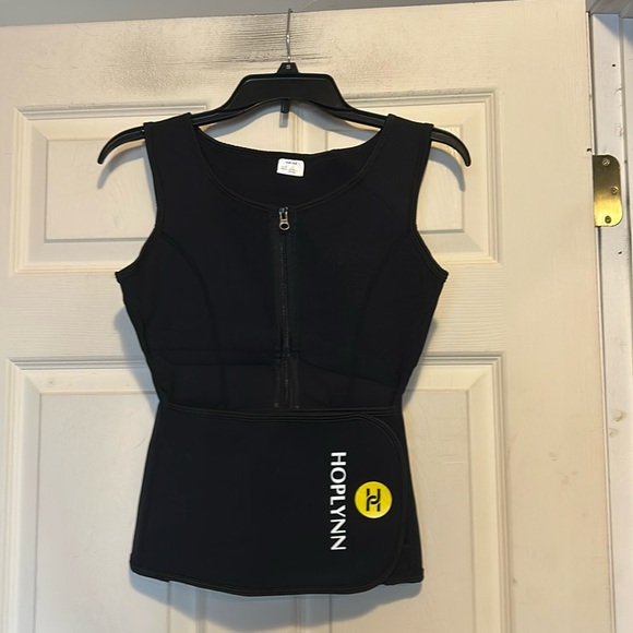 Hoplynn Neoprene Sweat Vest For Women Size Medium Black - Picture 1 of 7